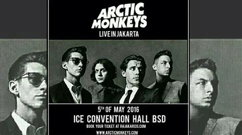 Arctic Monkeys Gelar Konser Di Jakarta Berikut Jadwal Dan Harga