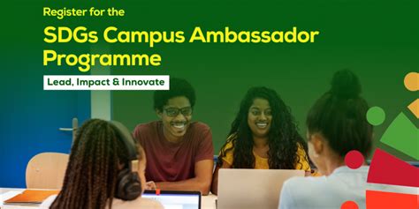 Call For Applications Sdgs Campus Ambassador Program Lead Impact And Msme Africa