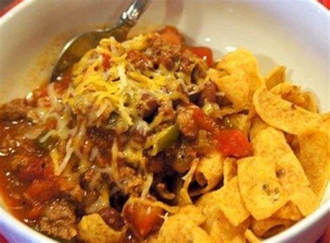 Chili Cheese Frito Bake Recipe Just A Pinch Recipes