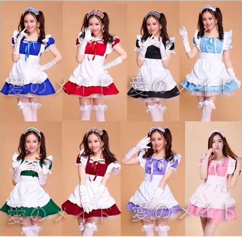 Halloween Costumes For Women Sexy French Plus Size Maid Costume Sweet