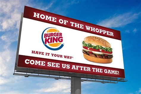 Burger King Billboard Design - Doohickey Creative