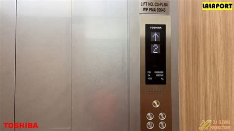 Another Brand New Toshiba Elevators At Lalaport Bbcc Kuala Lumpur