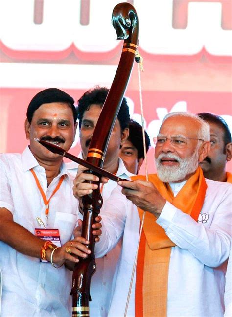 Rajahmundry Prime Minister Narendra Modi Attends An Election Rally