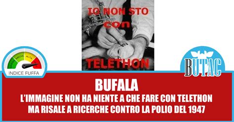 Le Campagne Contro Telethon Sono Ridicole Butac Bufale Un Tanto Al