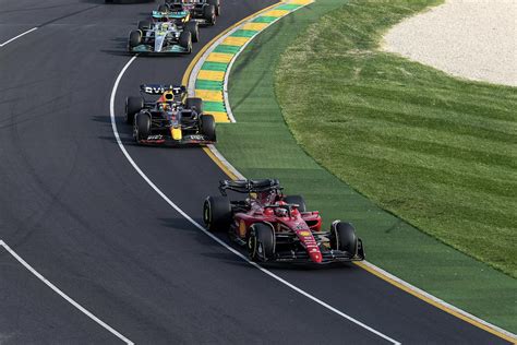 Charles Leclerc Vor Max Verstappen Credit Ferrari