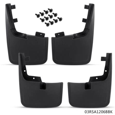 Fit For 2015 2018 Ford F 150 Front Rear Molded Splash Guards Mud Flaps