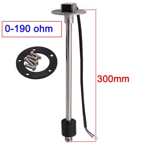 150mm 450mm Car Boat Fuel Sending Unit Tank Water Level Sender Sensor 0 190ohms Ebay