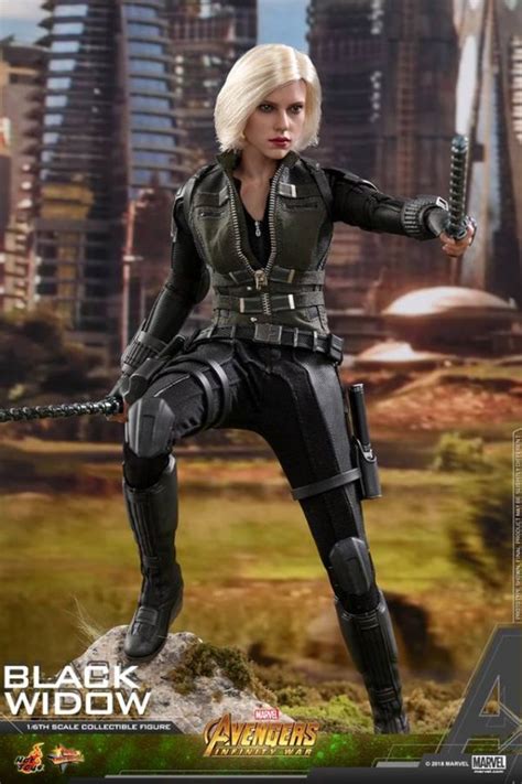 Hot Toys 1 6th Scale Black Widow Avengers Infinity War Rio X Teir