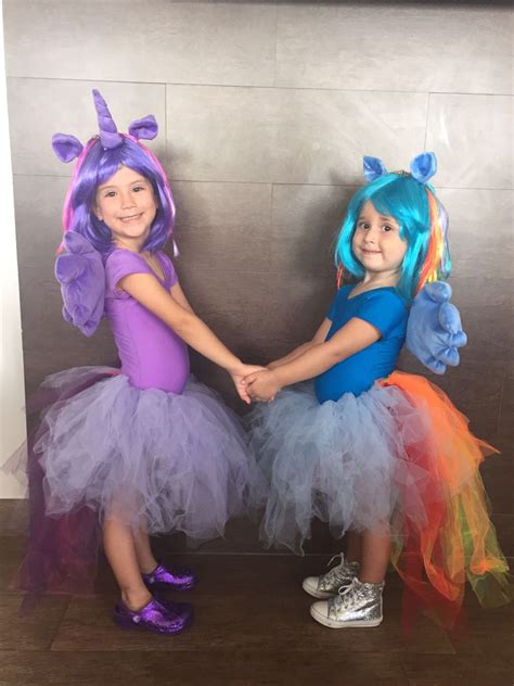 My Little Pony Costume Twilight Sparkle And Rainbow Dash Halloween