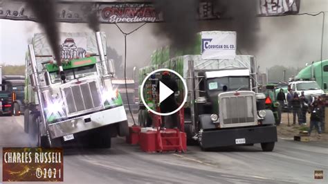 American Truck Drag Racing Compilation