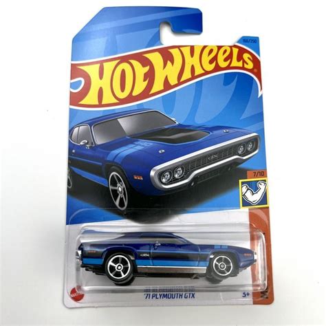 Машинка Hot Wheels Bargain price 2023 71 PLYMOUTH GTX купить на OZON по низкой цене 1464314043