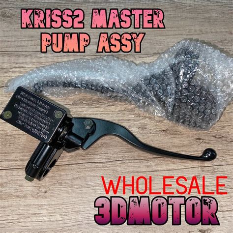 Modenas Kriss Front Master Pump Assy Depan Masterpump Disc Brake