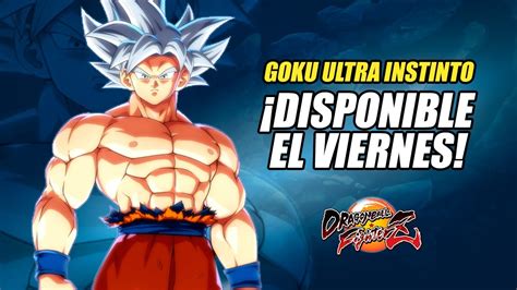 Dragon Ball Fighterz Tráiler De Lanzamiento Goku Ultra Instinto