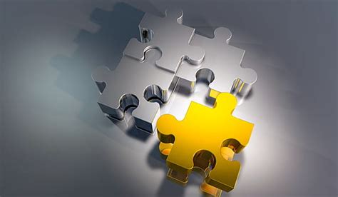 white jigsaw puzzle, puzzle, last part, joining together, insert, share ...