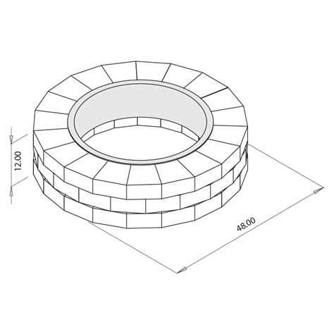 Grand Fire Ring Kit Mid Atlantic Concrete Products