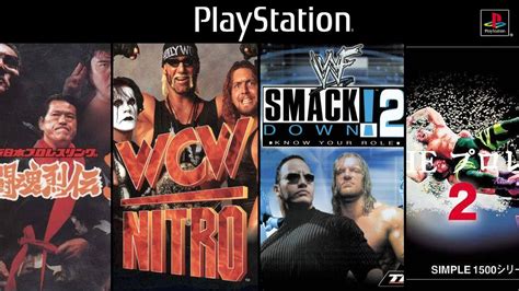 Wrestling Games For Ps1 Youtube