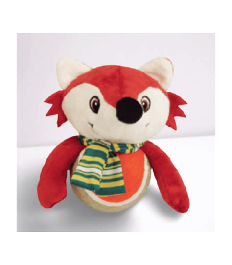 Paws D Tente Peluche Renard Avec Balle Et Couineur Pour Chien