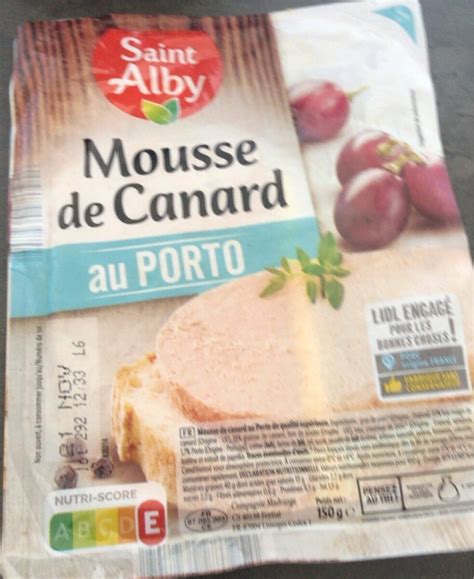 Mousse De Canard Au Porto Saint Alby