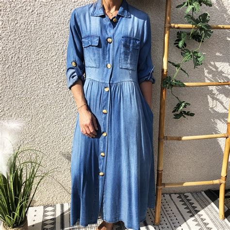 Robe En Jeans Femme