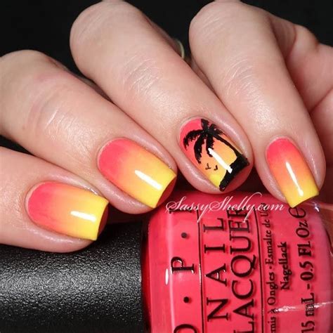 35 Awesome Tropical Nails Designs To Make Your Summer Rock Tropical