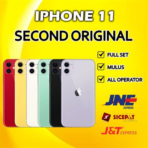 Jual Iphone Second Original Gb Fullset Second Bekas Original