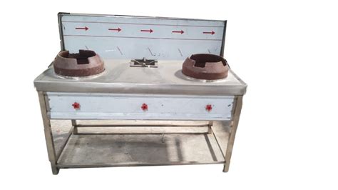 Lpg Three Burner Chinese Cooking Range At Rs In Chennai Id