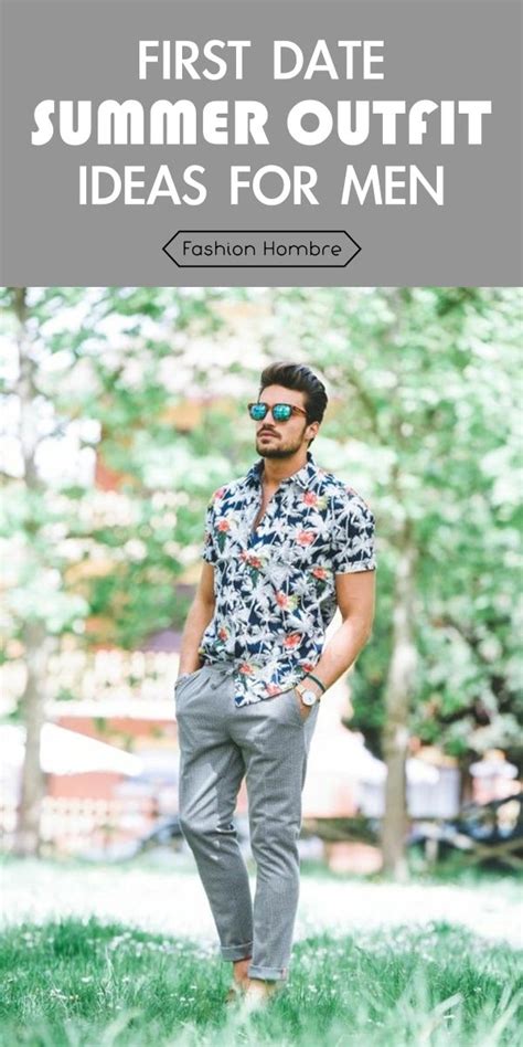 Casual First Date Summer Outfit Ideas For Men Date Outfit Summer