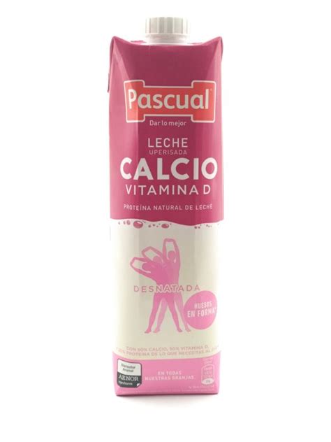 Distribucionesfernandez Es Leche Con Calcio Desnatada Pascual