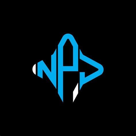 npj letter logo creative design  vector graphic  vector art