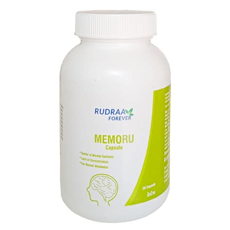 Rudraa Forever MEMORU Capsules ( 30Capsules) ( 2 Combo Pack ) – Rudraa ...