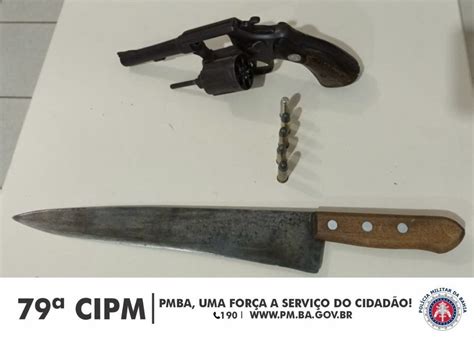 79ª CIPM apreende arma de fogo na cidade de Poções Poções Urgente