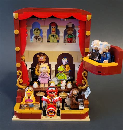 Make Your Own Lego Muppets Theater For Limited Space The Farquar
