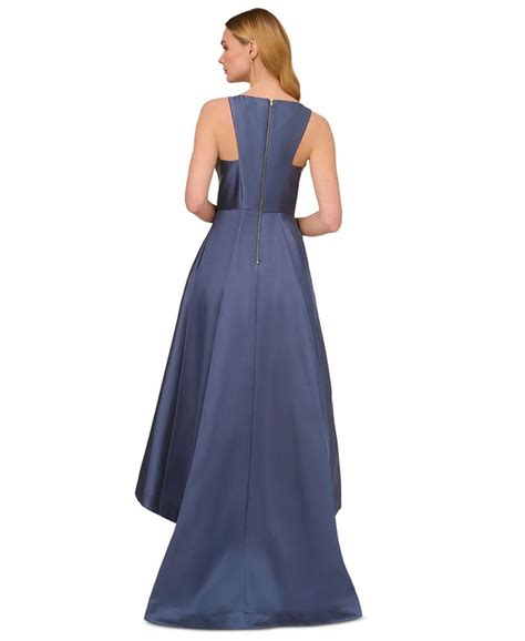 Adrianna Papell High Low Mikado Gown Macys