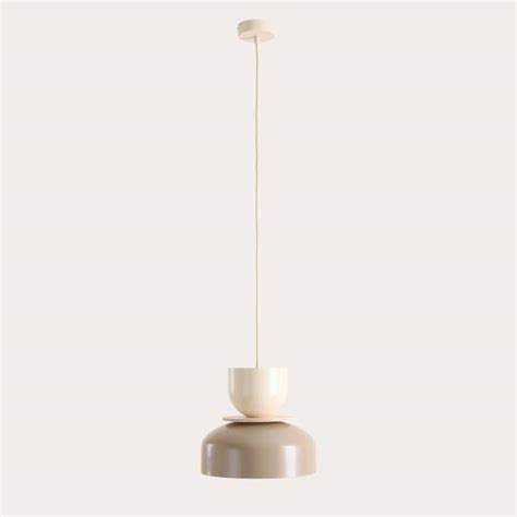 Designerska lampa wisząca UTO Beige Cream light