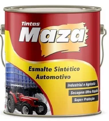 Tinta Esmalte Industrial Automotiva Branco Puro N L Maza