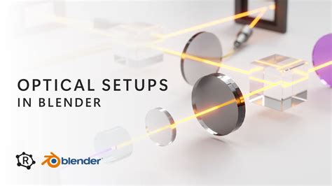 Optical Setup Schematics In Blender YouTube