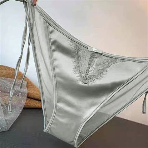 Women Lace Panties Lingerie Soft Silk Satin Underwear Knickers Briefs Seamless Walmart