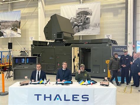 Ukrainian Defence Ministry Signs Contract With Thales And French