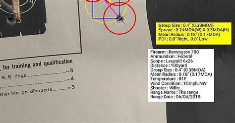 200 Yards With The Cv Life 6x26 Scope I Think I Used The Ballasts Calc And Moa Finder Right