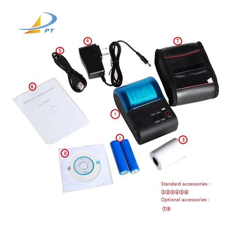 58mm Mini Portable Bluetooth Thermal Printer From China Printer Manufacturer Bt Ii Buy 58mm