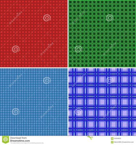 Seamless Checkered Pattern Stock Illustration Illustration Of