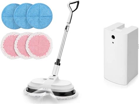 Amazon OGORI Cordless Electric Spin Mop W 300ml Water Tank LED