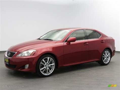 2008 Matador Red Mica Lexus Is 350 78375381 Photo 16 Car Color Galleries