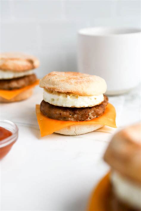 Copycat Homemade Mcdonalds Egg McMuffin Recipe Basics With Bails