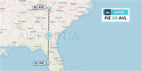 G Flight Status Allegiant Air St Petersburg To Asheville Aay