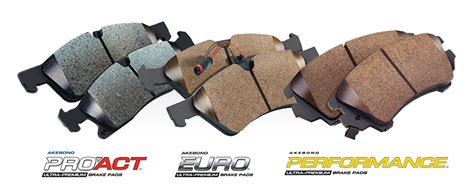 Akebono Kicks Off The Year With Six Disc Brake Pad Kits, Expanding Pro ...