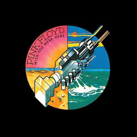 Wish You Were Here Black Cover Arte De Pink Floyd Pink Floyd