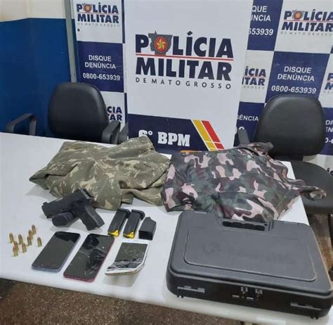 Tr S Integrantes De Organiza O Criminosa S O Presos Pela Pm Arma