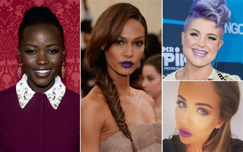 Purple lips: an ever-growing trend | London Evening Standard | Evening ...