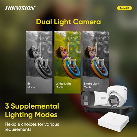 Hikvision Mp Smart Hybrid Light Camera System With Human Vehicle Alert